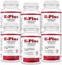 K-Plus Potassium Citrate Plus Supplément canneberge pour chiens - Vet approuvé UTI Remède - Soutient la santé Bladder - pour chaque chien de race - 6-paquet (600ct)