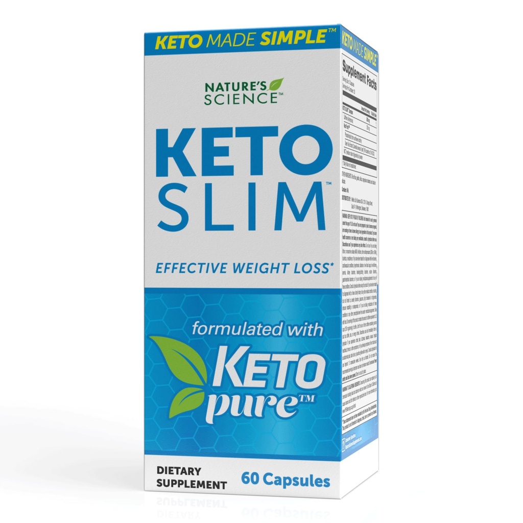 Naturwissenschaft Keto Slim, 60ct