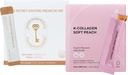 The Secret Enzyme Premium 100 (50 Sticks) & K-Collagen Soft Peach Collagen Jelly (30 Sticks) für Verdauungsgesundheit, Hautgesundheit