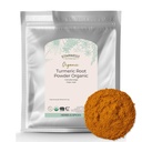 Starwest Botanicals Bio Ground Turmeric Root Powder - Curcumin Spice pour la cuisson et l'assaisonnement, source naturelle d'antioxydants, support immunitaire, casher certifié, non-OGM - vrac 1 lb sac