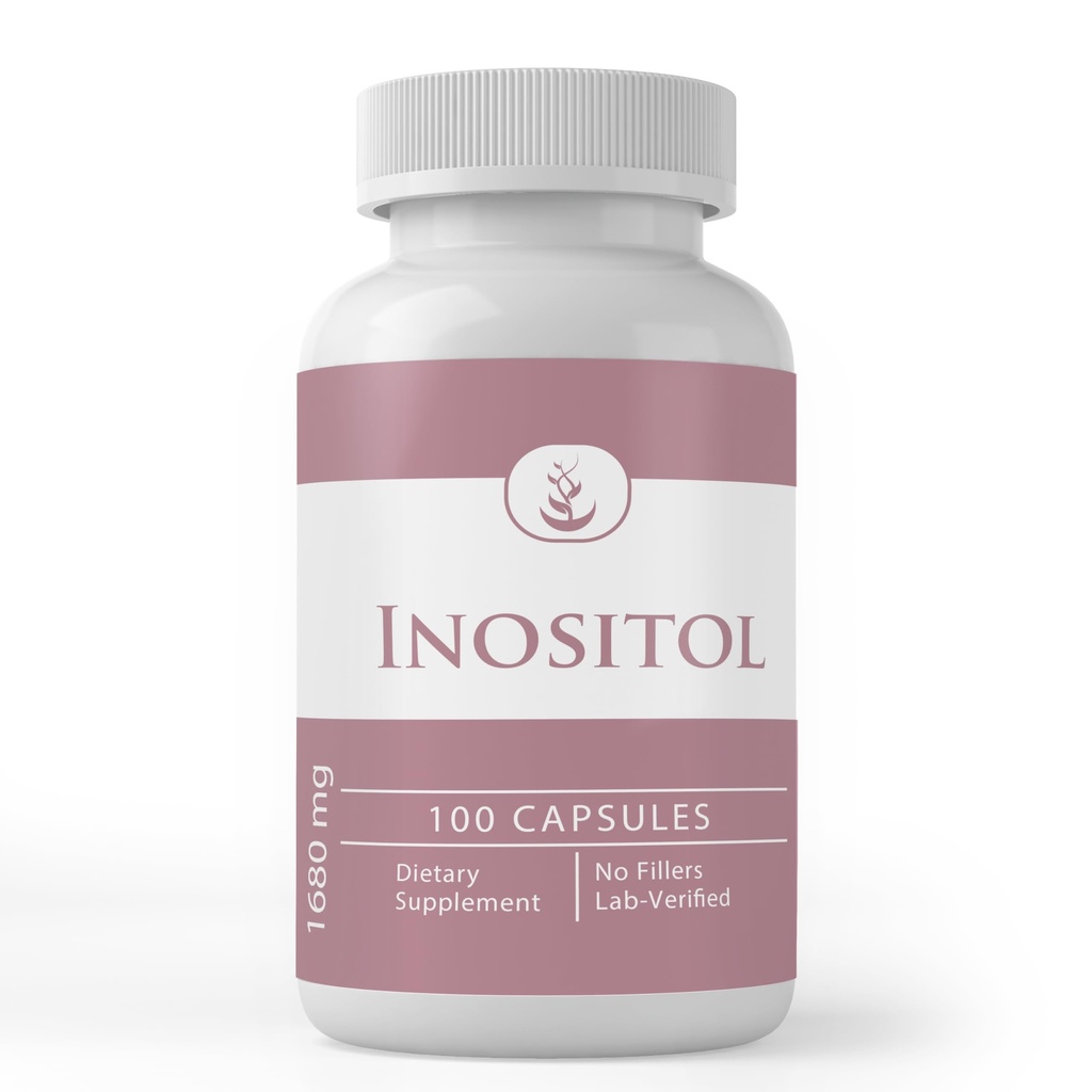PURE ORIGINAL INGREDIENTS Inositol, (100 Kapseln) Immer rein, keine Zusatzstoffe oder Füllstoffe