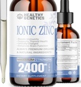 Flüssige Zink Tropfen Konzentrat für ganze Familie | 240 Tage Versorgung | Zinksulfat 2400mg | Immunität, Stimmung, Gehirn Schilddrüse | 2 Oz