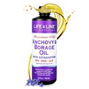 Lifeline Anchovy sauvage + huile de brage pour les chiens