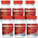 Vita Sciences Nurenza Neuropathy Relief Supplement 40x Strength Natural R-ALA Form for Nerve Health, Fast Repair w/ Vitamines, Antioxydants Revitalisant Pieds, Mains, Jambes et orteils. 60 Ct. - Pack de 6