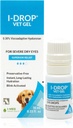 I-DROP Vet Gel: Pet Eye Drops für Hunde | Lubricate Acute/Seasonal Dry Eyes | Superior Comfort | Long-Lasting Relief | Weniger Anwendung erforderlich, 0.30% Hyaluronan | Multi Dosis Flasche | Eine Flasche 10 ml