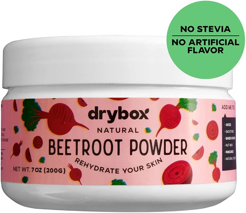 boîte sèche Beetroot poudre, pur non-OGM betteraves Superfood, Nitric Oxide Booster, 7 onces (200 Gram)