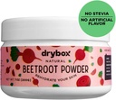 Drybox Beetroot Powder, Pure Non-GMO Beets Superfood, Nitric Oxide Booster, 7 Unzen (200 Gramm)