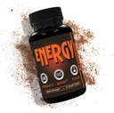 Koffein Pillen, Alternative zu einem Energy Drink, Energy Gel oder Energy Gummies, All-Natural Energy Supplements, Energy Pills mit Elderberry