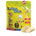 Nana Flakes 100% reine Banana Flakes Food Powder 4 lbs - Große Quelle von Kalium & Fiber, für Verdauungs-Gesundheit & okziale Durchfall, Meal Thickening - Natürliche und beruhigende (4 lbs Tasche)