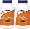 Nourriture Poudre de musc de Psyllium, 12 once (paquet de 2)