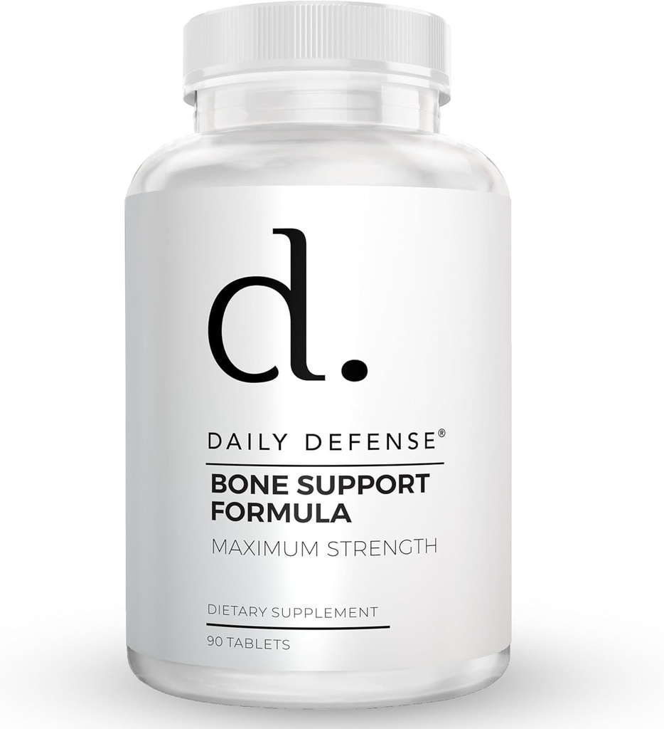 Kalzium Ergänzungen für Frauen & Männer - Tägliche Verteidigung Knochen Unterstützung Formel mit Kalzium 1000mg, Magnesium, L-Lysin HCl, &amp; mehr - für bessere Flexibilität & Mobilität - 90 Einfach zu spülen Calcium Tabletten