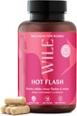 WILE Menopause und Perimenopause Ergänzungen für Frauen - Hot Flashes und Nacht Sweats Relief mit Kudzu Root - Premenopause Unterstützung für Stress, Hot Flash, Hormon Balance & Restful Sleep, 30 Portionen