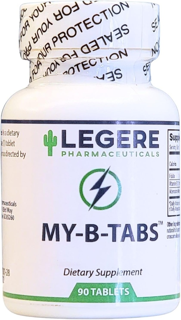 Meine B Tabs Sublingual Fruit Punch 90 Tabletten von Legere Pharmaceuticals