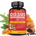 Capsules Premium Cissus Quadrangularis avec Boswellia, Guggul, Turmeric, Extrait de poivre noir - 150 Capsules - 5 mois d'approvisionnement