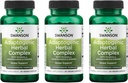 Swanson Rhodiola Ashwagandha Ginseng Complex Mood Energy Immune Function Nervous System Stress Support Adaptogen Herb Supplement 60 Kapseln (3 Pack)