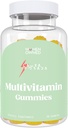 Laura Posada Multivitamin Gummis Daily Nutritional Vitamins & Minerals unterstützt Stoffwechsel & Gesamt Wohlbefinden Vitamine A, C, D, E & Mehr! Metabolism & PMS 100% Natural Non-GMO, 30 Count Made in USA