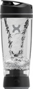 Promixx Original Shaker Bottle - Batteriebetrieben für glatte Protein Shakes - BPA Free, 20oz Cup (Schwarz)