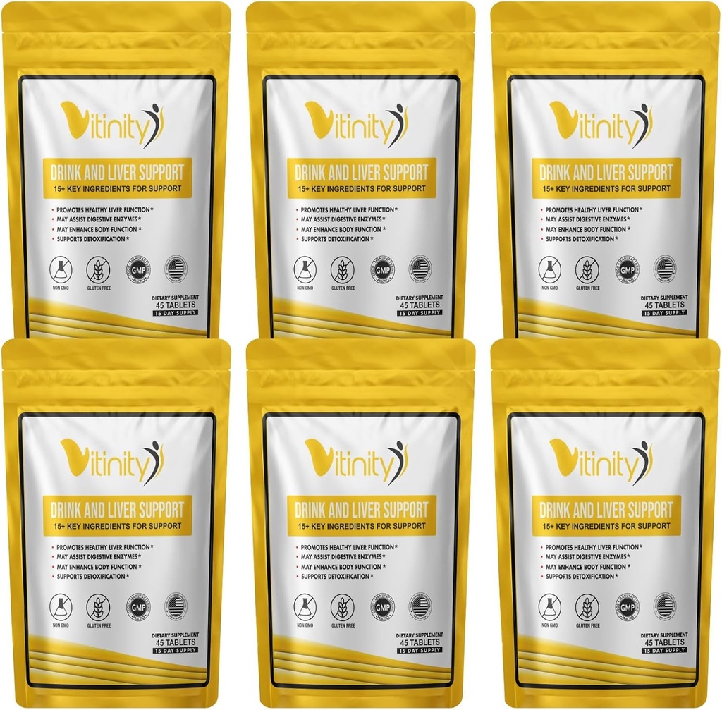 Anti-Getränk-Lebensmittel-Supplement-15+Key Zutaten für Craving-Support,Liver Gesundheit,Kudzu, Milchdistel,Holy Basil,DHM,All Natural Cleanse,Gradual Reduction,Nutrient Replenisher Tablets(90 Tage)