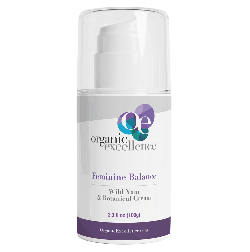 Bio Excellence Progesterone Cream für Damen, Natürliche bio-Identische Progesterone Ergänzung für Hormonal Balance und Unterstützung - PMS, Perimenopause, Menopause, 3.3 fl oz