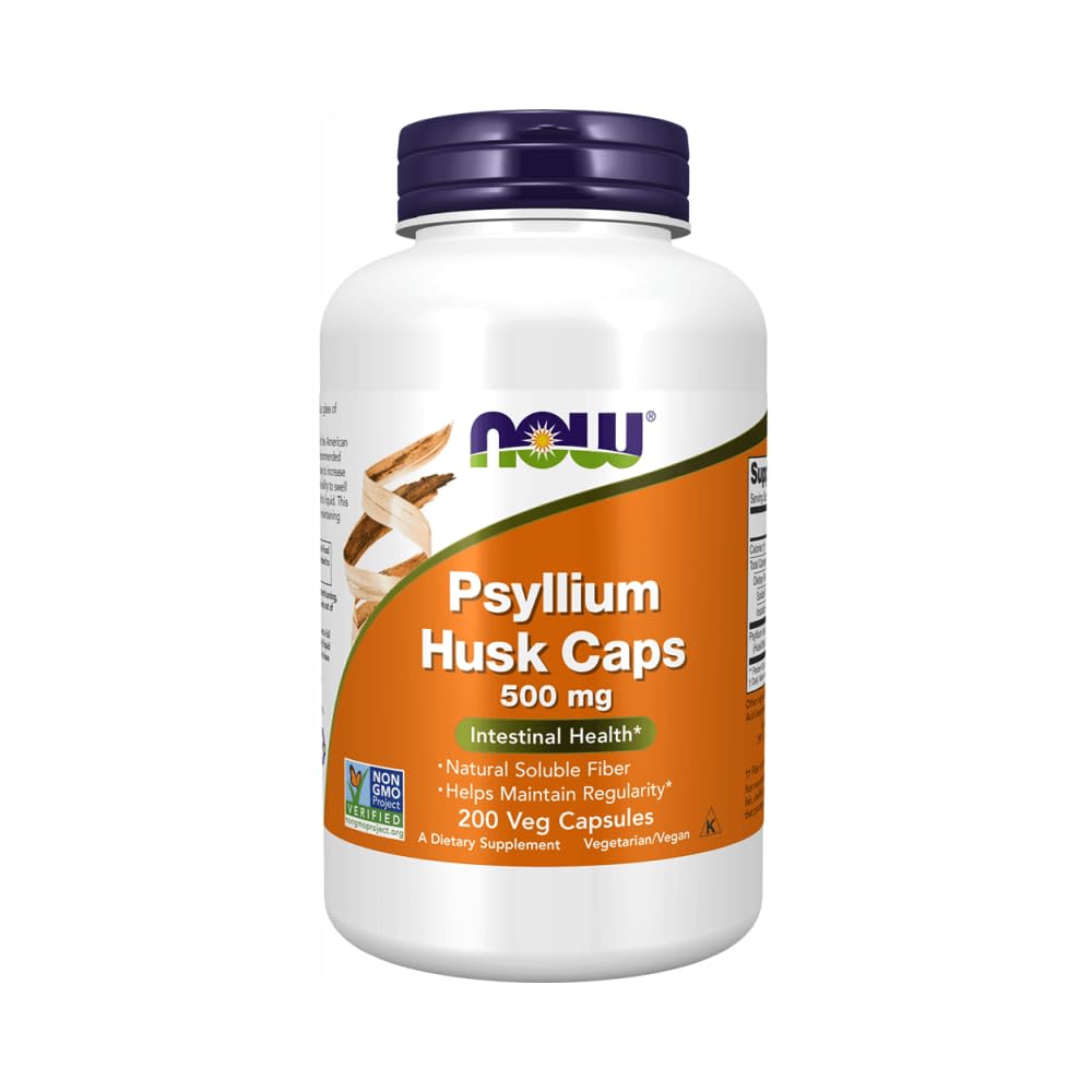 Psyllium Husk 500 mg 200 Capsules (Pack of 2)