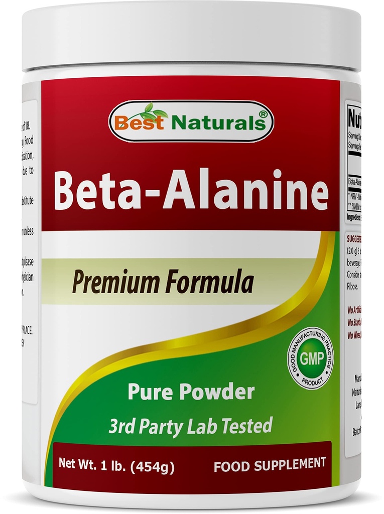 Beste Natur Beta Alanine reines Pulver 1 Pfund (1 LB (Pack von 1))