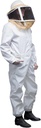 Mann Lake Deluxe Bee Suit, Bienenzucht Getriebe mit Zippered Square Veil, Durable 50/50 Cotton/Polyester Blend, Bienenschutzanzug, Professionelle Bienenzuchtanzug für Erwachsene, Groß