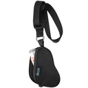 Beautyflier Asthma Inhaler Case Lanyard Holder Schlüsselanhänger Reisen Handy Mini Tasche für Erwachsene und Kinder, Nicht enthalten Inhaler (Schwarz)