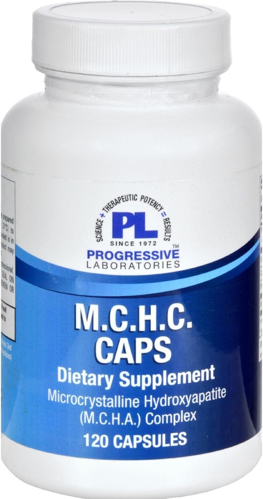 PROGRESSIVE LABORATOREN, INC MCHC CALCIUM COMPL, 120 CAP
