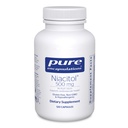 Encapsulations pures Niacitol 500 mg de Niacine hypoallergénique non-flush pour soutenir la digestion, la synthèse hormonale et la formation de tissus