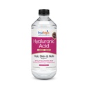 Hyalogic Liquid Hyaluronsäure Supplement - Unterstützung für gesundes Haar, Haut und Nägel mit 5.000 mcg Biotin und 50mg MSM - Natürliche Hydration für den ganzen Körper - hohe Molecular Weight Formula - 12 oz
