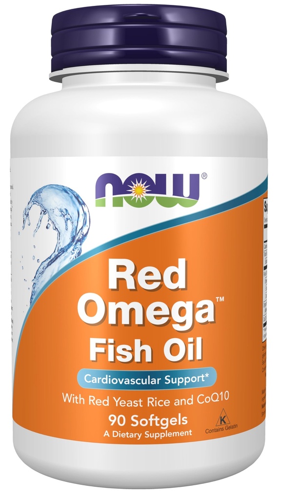 JETZT Nahrungsergänzungsmittel, Red OmegaTM mit CoQ10 30 mg und Omega-3 Fischöl, Herz-Kreislauf-Unterstützung*, 90 Softgels