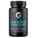 InnerAxis 2-in-1 Brain und Gut Health Probiotic, 10 Billion CFU, 8 Symbiotische Strains für Gut, Psychobiotic, Mood und Gehirn Unterstützung, Acidophilus Probiotic für Frauen und Männer, 30 Servietten