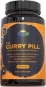 Die Curry Pille - 90 Graf Diät-Ergänzung mit High-Curcumin Kurkuma, Knoblauch, Ingwer, Cayenne und Schwarz Pfeffer