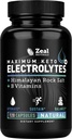 Keto Elektrolyt-Ergänzung (120 Kapseln) Maximum Keto Elektrolyt-Ergänzungen Pillen w Pink Himalayan Salz, B Vitamine, Magnesium und Kalium-Ergänzung - Salz Pillen & Elektrolyt Tabletten