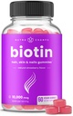 NutraChamps Biotin Gummies 10000mcg [High Potency] für gesundes Haar, Haut und Nägel Vitamine für Frauen, Männer und Kinder - 5000mcg in jedem Haar Vitamine Gummy - Vegan, Non-GMO, Haargesundheitsergänzung