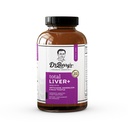 Dr Barry's Total Liver Supplement with Milk Thistle, Artichaut, Dandelion Root, Soutenir la fonction hépatique saine et le nettoyage naturel, Boost Immune System, 60 Capsules