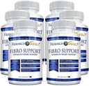 Forschung Verifizierte Fibro Unterstützung - 540 Kapseln - MSM, Magnesium, Vitamin D3, BioPerine - 6 Monate Versorgung - Vegan