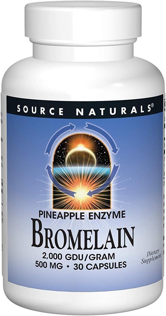 Quelle Naturals - Bromelain 2000 Gdu, 500mg, 30 Kapseln