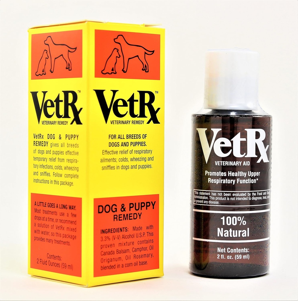VetRx Veterinärmedizin für Hunde und Welpen (2 fl oz)