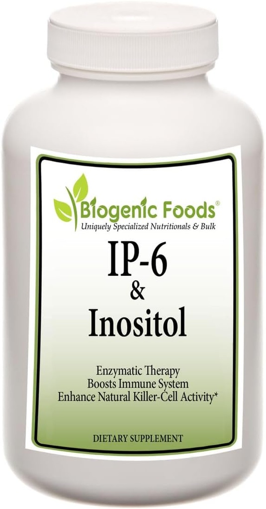 IP6 - Inositol Hexaphosphat & Inositol - Natürliche Immununterstützung, Veggie Kapseln