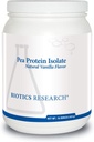Recherche en biotique Isolation naturelle des protéines de pois aromatisées de vanille, mélangées facilement avec de l'eau ou du jus, protéines de pois premium, 21 grammes de protéines propres par portion 16 onces