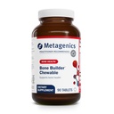 Métagène Bone Builder Supplément à croquer - Calcium, vitamine D et magnésium pour la santé des os et des dents* - Soutient la fonction cardiovasculaire et immunitaire* - Non-OGM, sans gluten - 90 comprimés à croquer