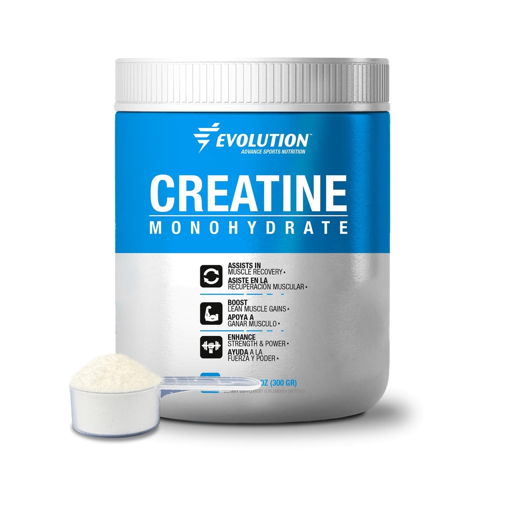 Kreatin Monohydrat-Pulver 5000mg – unterstützt Muskelrückgewinnung und Enhanced Strength Power- Hilft beim Fasten und Training - Entflammt (60 Servierungen)