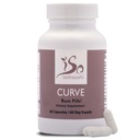 IsoSensuals Curve Butt Enhancement Pills - Bum Bum Booty Pills pour gros seins. 60 Capsules faciles à avaler