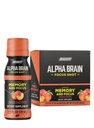 ONNIT Alpha Brain Focus Shot, Peach Flavor, Nootropic Nahrungsergänzungsgetränk, das Energie, Fokus und Stimmung unterstützt, IGENTM Non-GMO Getestet, 2.5 fl oz, 6 Count