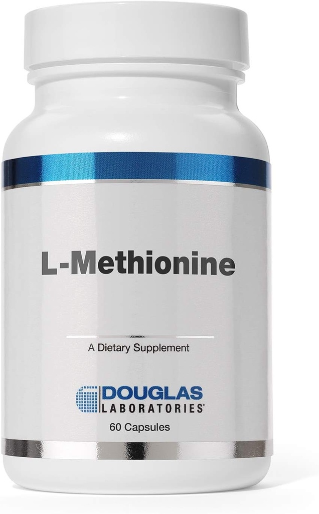 Douglas Laboratories L-Méthionine.L'analyseur radical libre soutient la fonction normale du foie et neurologique et les défenses antioxydantes.