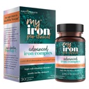 MyIron ProClinical by Purity Products - Eisen (Ferrous Bisglycinate Chelelate) + Vitamin C (PureWay-C) - Gentle on The Stomach - Controlled Absorption - Fördert gesunde rote Blutzellen - 30 Count (1)