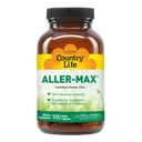 Country Life Aller-Max - Quercetin-Ergänzungen mit Bromelain - Immununterstützung mit Vitamin C, Zink und Botanische Mischung - Certified Gluten-Free, Vegan (100 Count (Pack von 1))