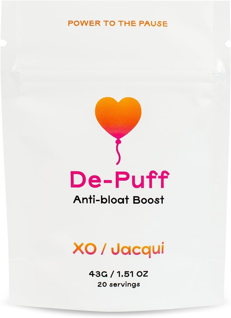 De-Puff Menopause Unterstützung für Bloating & Digestion – Add-on Booster für Proteinpulver - Organic Vegan Menopause Relief für Menopause Symptome – mit Apple Cider Essig, Kelp Powder & Cucumber Powder