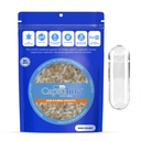 Capsuline Taille 0 Capsules de gélatine vides, claires - 1000 Count.